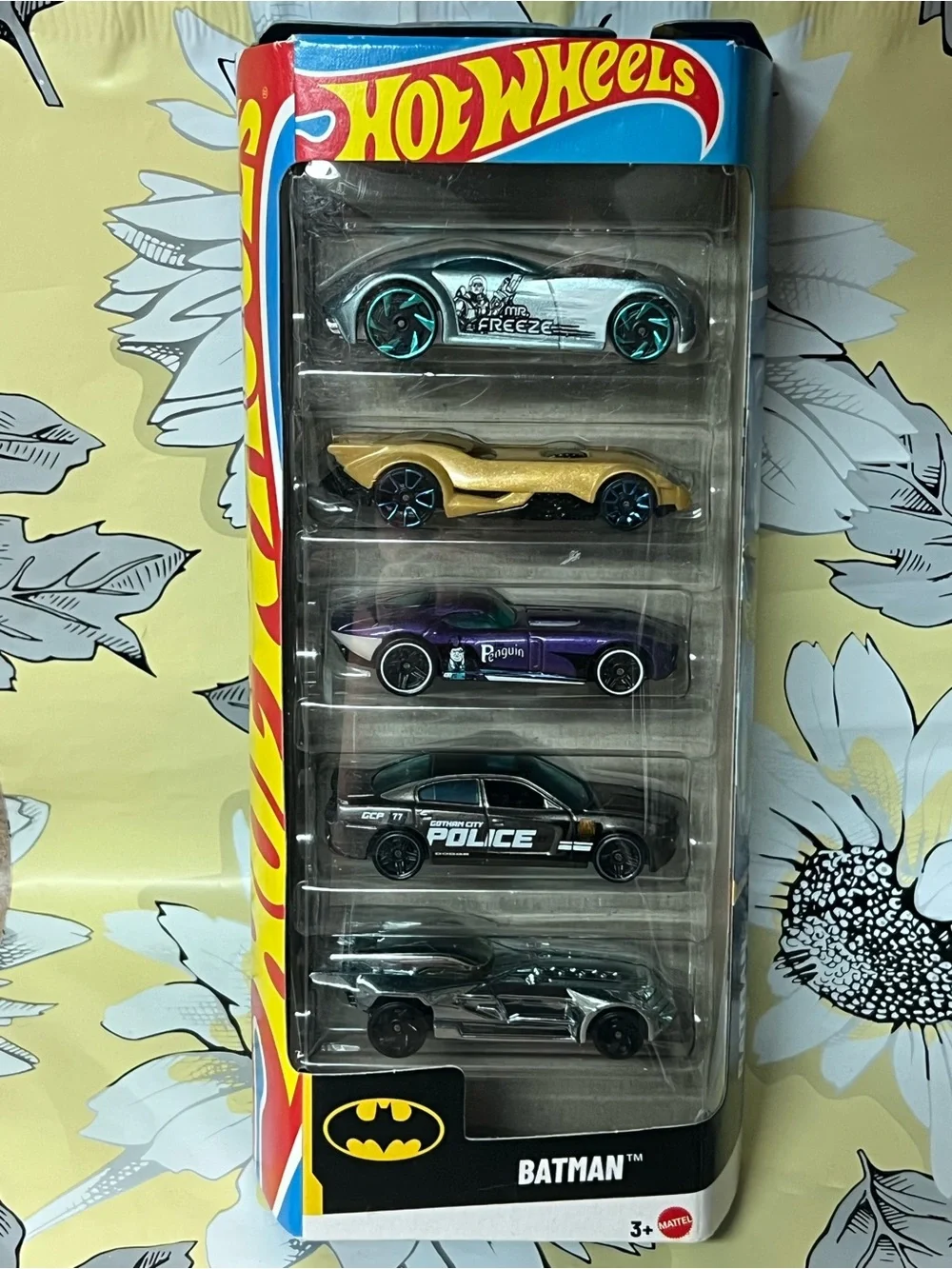 Hot Wheels Batman 5-Pack Die-Cast Toy Cars - Multi Color